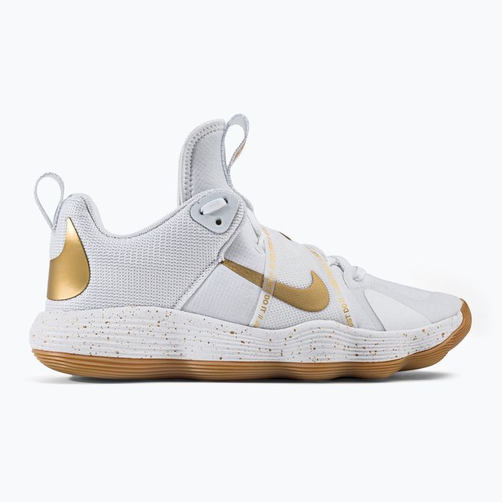 Volejbalová obuv Nike React Hyperset SE white and gold DJ4473-170 2