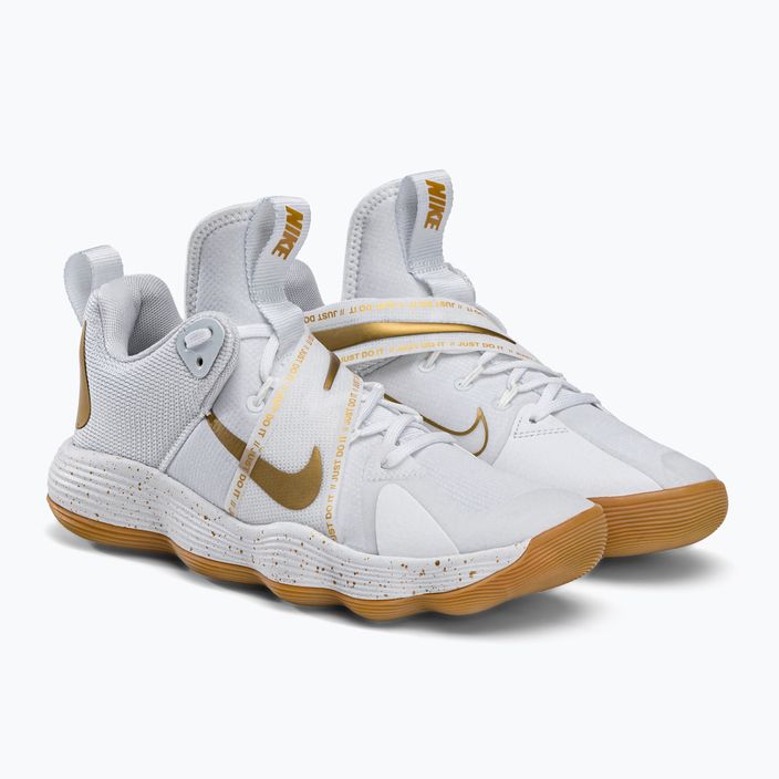 Volejbalová obuv Nike React Hyperset SE white and gold DJ4473-170 4