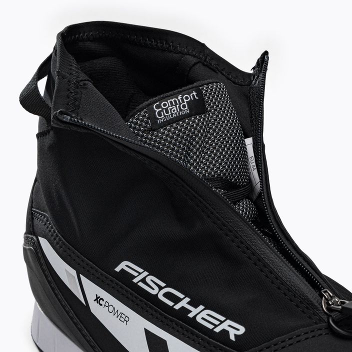 Topánky na bežecké lyžovanie Fischer XC Power čierno-biele S21122,41 10