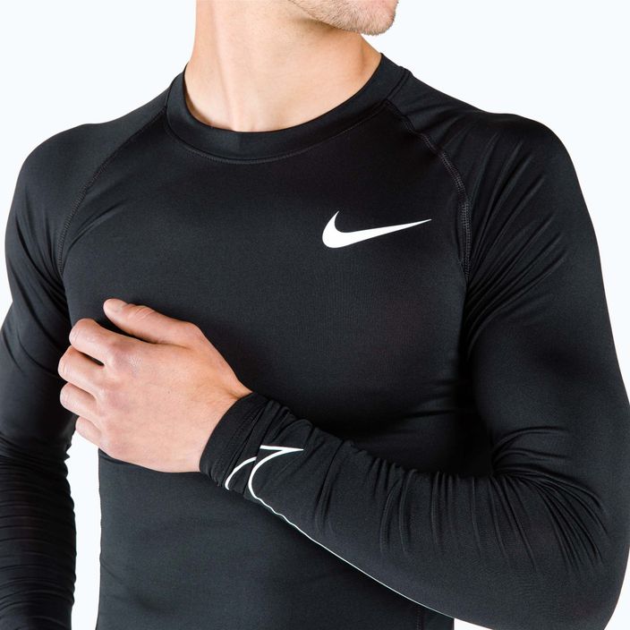 Pánske tréningové tričko s dlhým rukávom Nike Pro Dri-FIT black DD1990-010 4