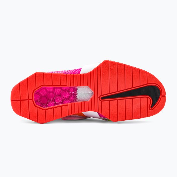 Nike Romaleos 4 Olympic Colorway vzpieračské topánky biela/čierna/jasná karmínová 5