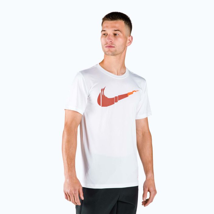 Pánske tréningové tričko Nike Dri-FIT white DH7537-100