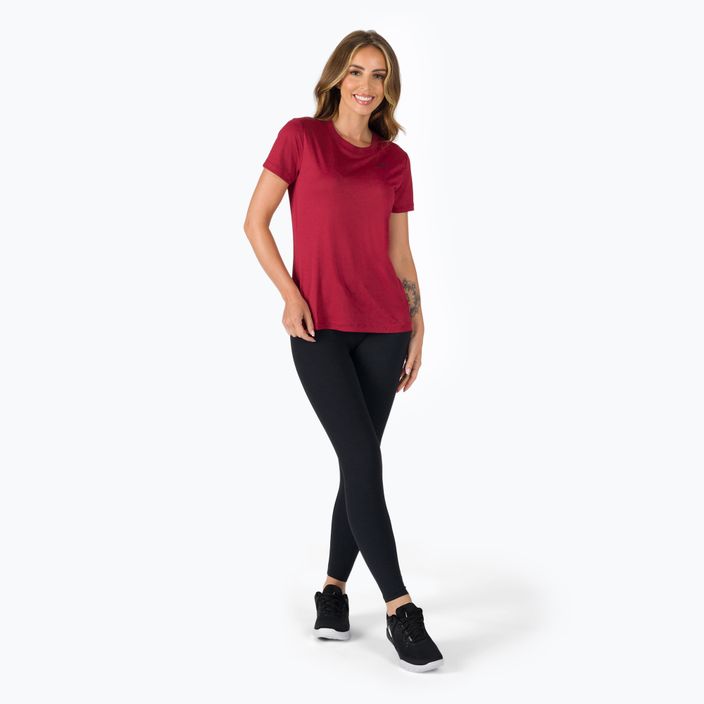 Nike Dri-FIT Legend dámske tréningové tričko červené AQ3210-690 2