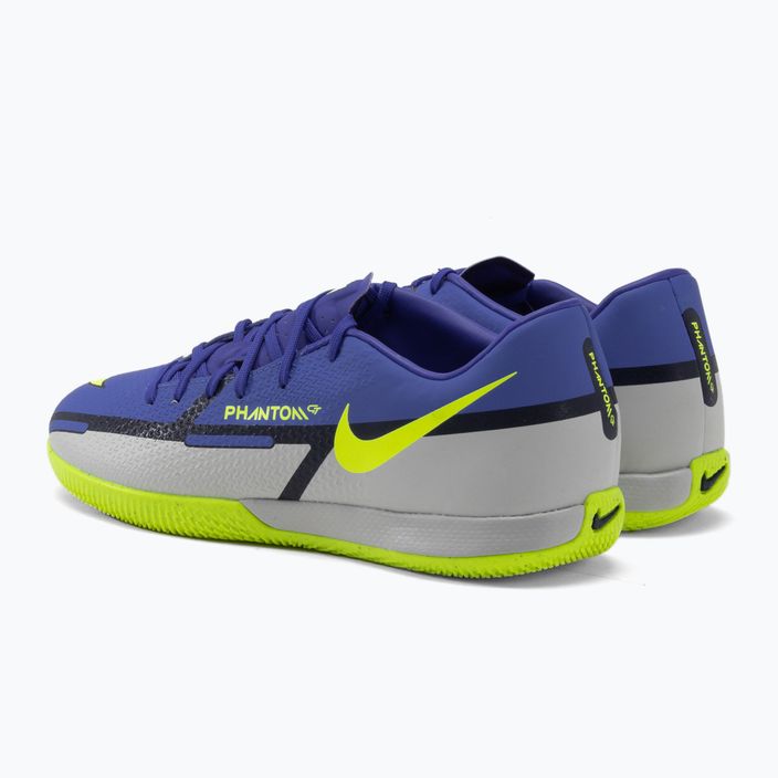 Pánske futbalové topánky Nike Phantom GT2 Academy IC modré DC0765-570 3