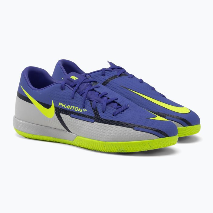 Pánske futbalové topánky Nike Phantom GT2 Academy IC modré DC0765-570 5