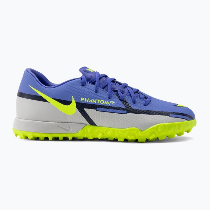 Pánske futbalové topánky Nike Phantom GT2 Academy TF modré DC0803-570 2