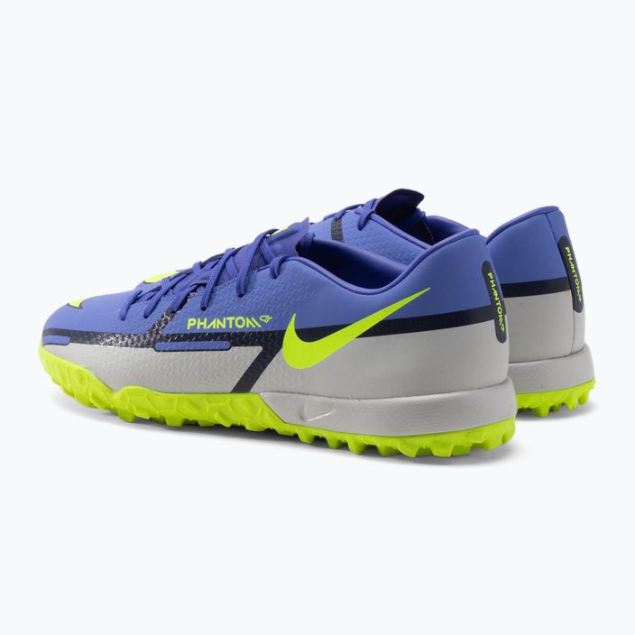 Pánske futbalové topánky Nike Phantom GT2 Academy TF modré DC0803-570 3