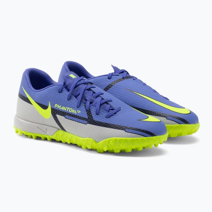 Pánske futbalové topánky Nike Phantom GT2 Academy TF modré DC0803-570 5