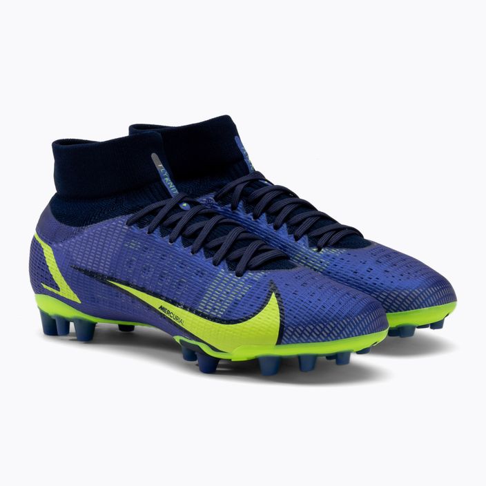 Pánske futbalové topánky Nike Superfly 8 Pro AG blue CV1130-574 5