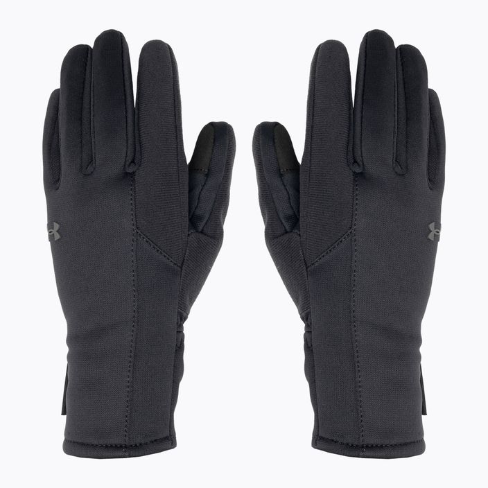 Dámske trekingové rukavice Under Armour Storm Fleece black/black/jet gray 3