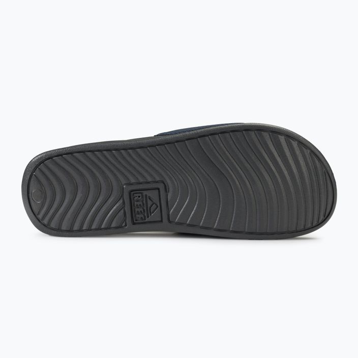 Pánske šľapky REEF One Slide navy/white 4