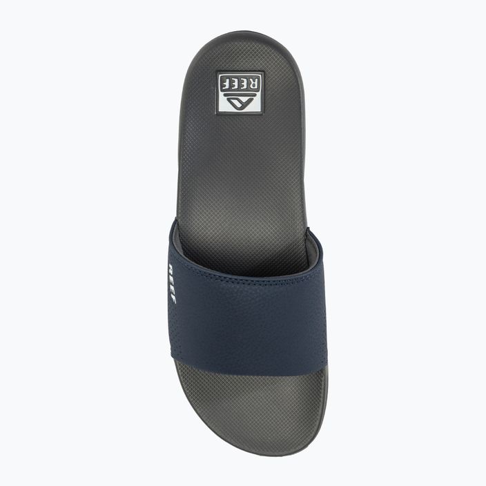 Pánske šľapky REEF One Slide navy/white 5