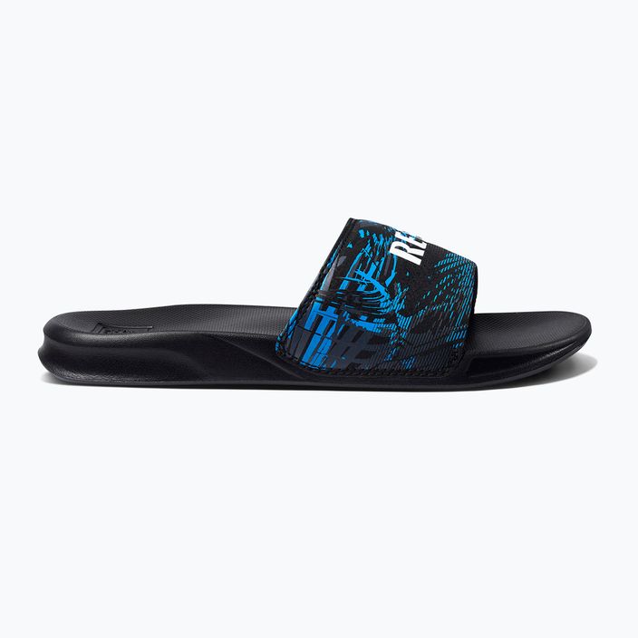 Pánske žabky REEF One Slide čierno-modré CJ612 10