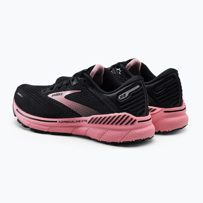 Dámska bežecká obuv Brooks Adrenaline GTS 22 čierno-ružová 123531B54 3