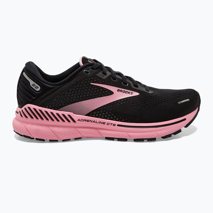 Dámska bežecká obuv Brooks Adrenaline GTS 22 čierno-ružová 123531B54 10