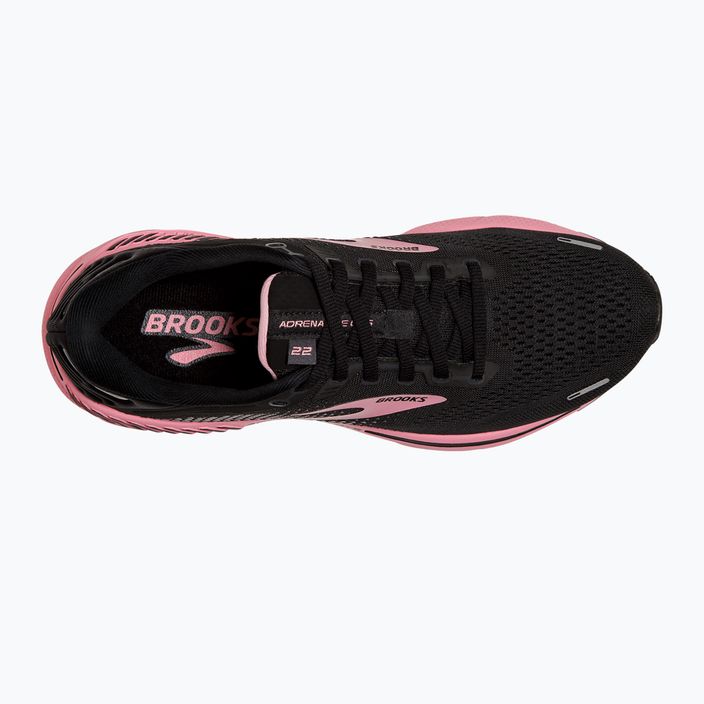 Dámska bežecká obuv Brooks Adrenaline GTS 22 čierno-ružová 123531B54 12