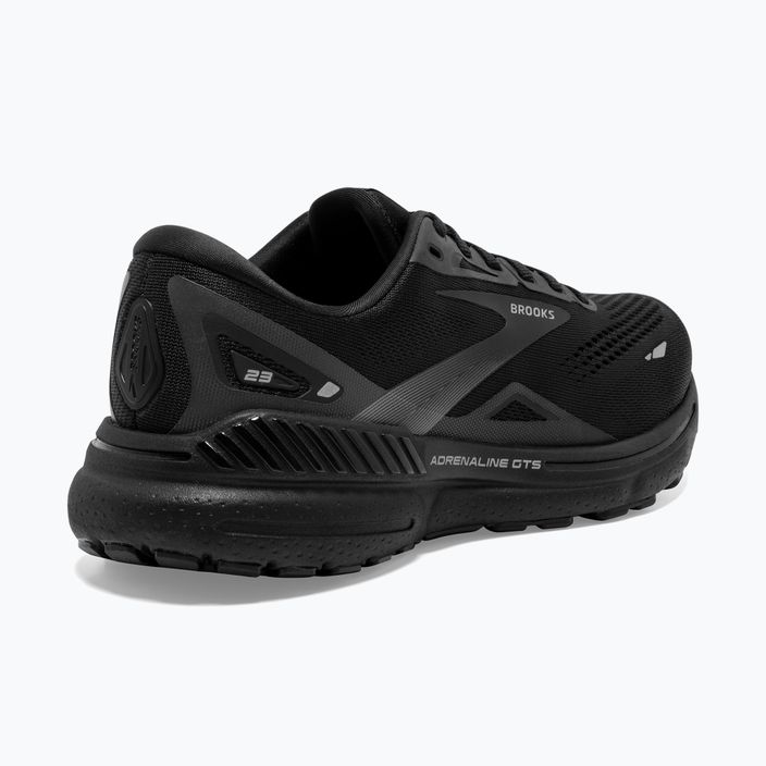 Pánska bežecká obuv Brooks Adrenaline GTS 23 black/black/ebony 17