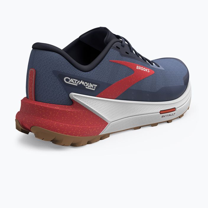Brooks Catamount 2 dámska bežecká obuv peacoat/blue/pink 8