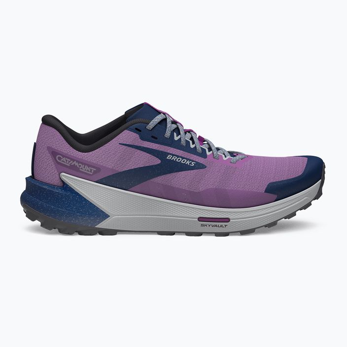 Brooks Catamount 2 dámska bežecká obuv violet/navy/oyster 9