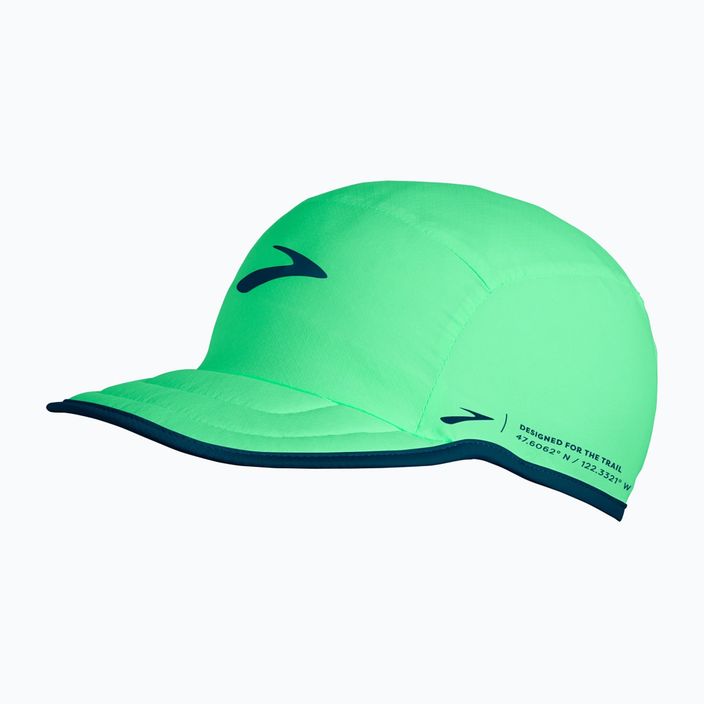 Brooks Ľahká baliteľná hyper green baseballová čiapka