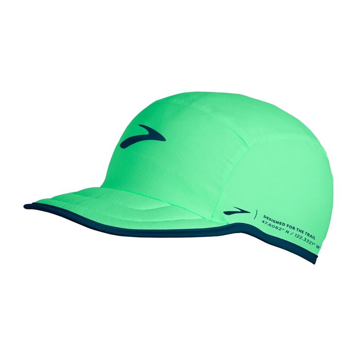 Brooks Ľahká baliteľná hyper green baseballová čiapka 2