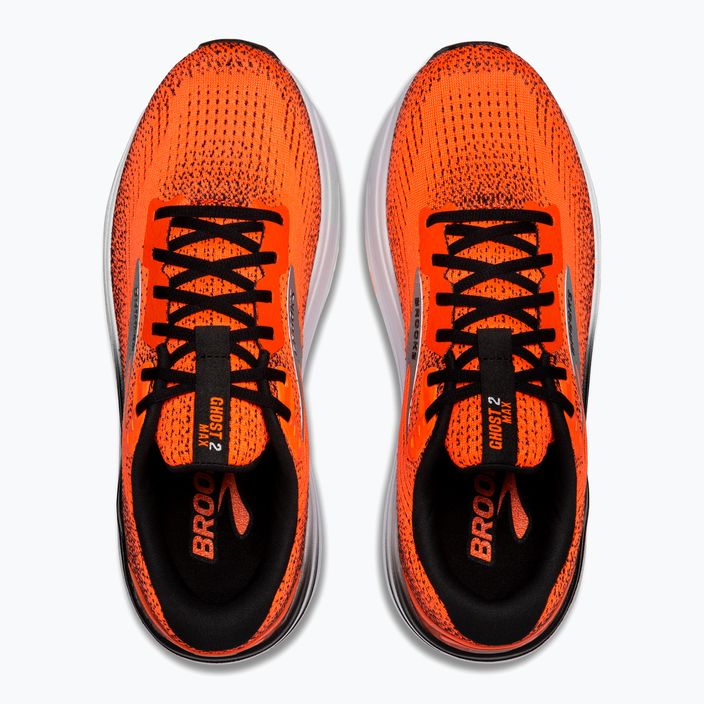 Pánska bežecká obuv Brooks Ghost Max 2 orange/orange/black 14