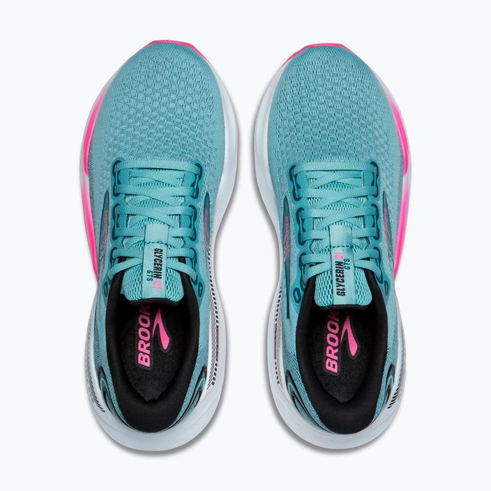 Dámska bežecká obuv Brooks Glycerin GTS 21 moroccan blue/aqua/pink 12