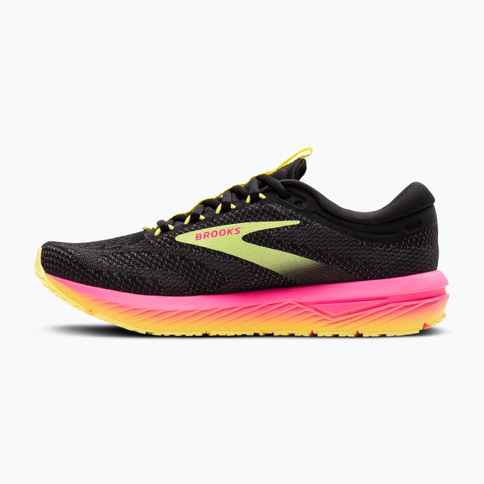 Dámska bežecká obuv Brooks Revel 7 black/pink/lemon tonic 3