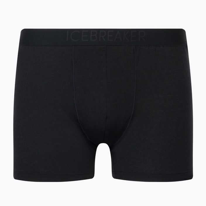 Pánske boxerky Icebreaker Anatomica Cool-Lite 001 black IB1052460011