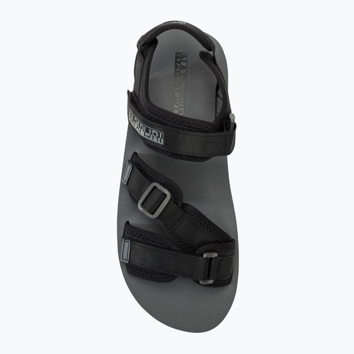 Napapijri pánske sandále NP0A4I8H black/grey 5