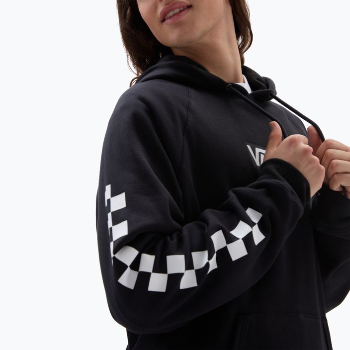 Pánska mikina Vans Mn Versa Standard Hoodie black/checkerboard 5