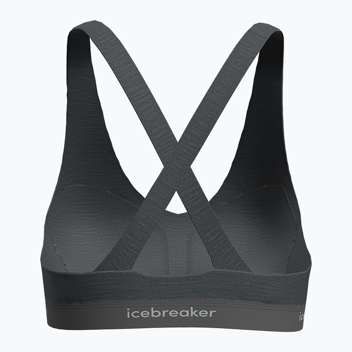 Podprsenka Icebreaker Merino 125 Cool-Lite Sprite Racerback gritstone heather 2