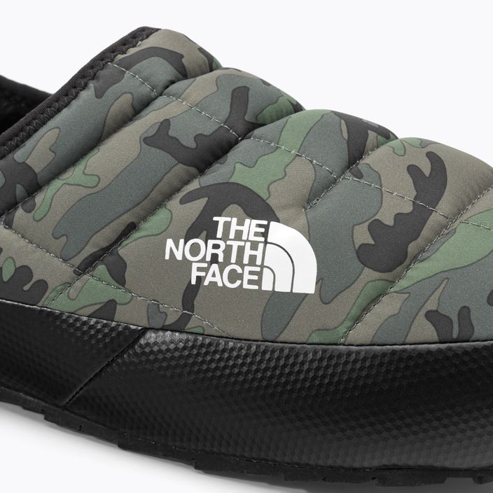 Pánske zimné papuče The North Face Thermoball Traction Mule V zeleno-čierne NFA3UZN33U1 7