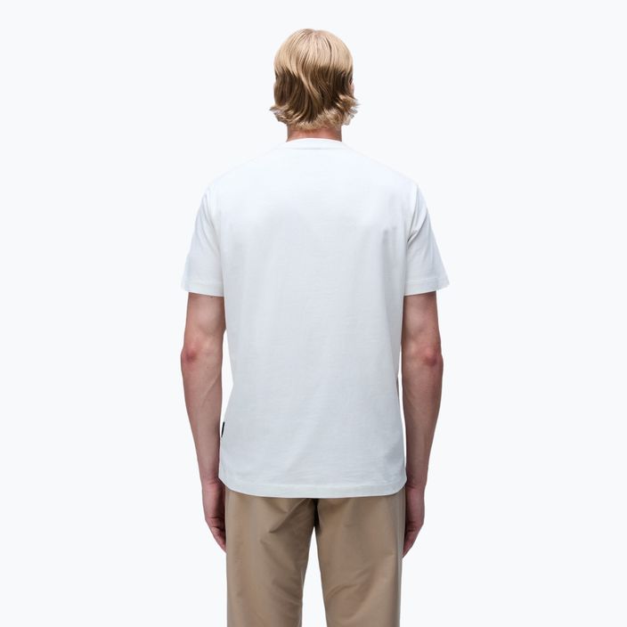 Pánske tričko Napapijri S-Box Logo white heron 2