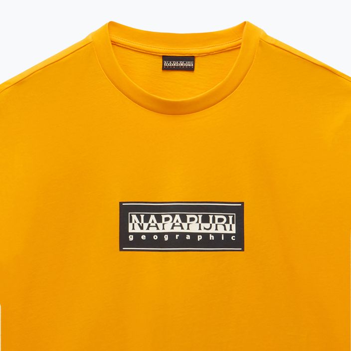 Pánske tričko Napapijri S-Box Logo orange marigold 6