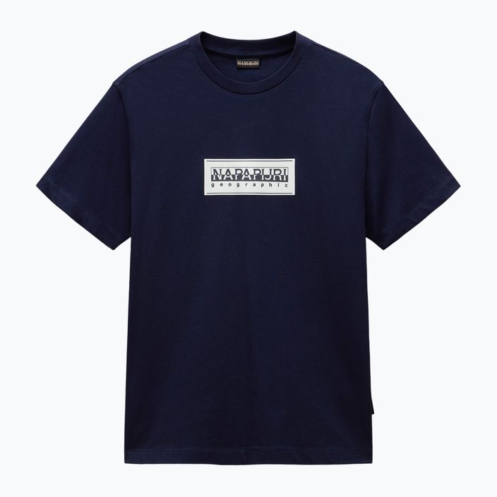 Pánske tričko Napapijri S-Box Logo blu marine