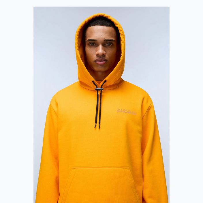 Pánska mikina Napapijri B-Albula Hooded orange marigold 4