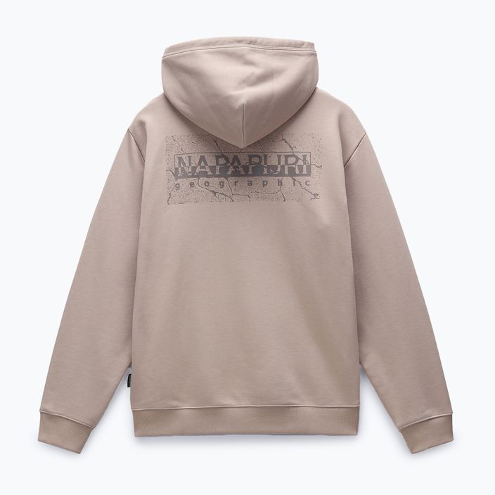 Pánska mikina Napapijri B-Albula Hooded beige rocky 2