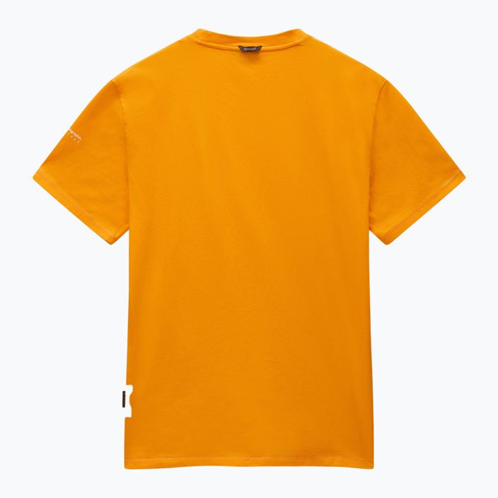 Pánske tričko Napapijri S-Badge orange marigold 6