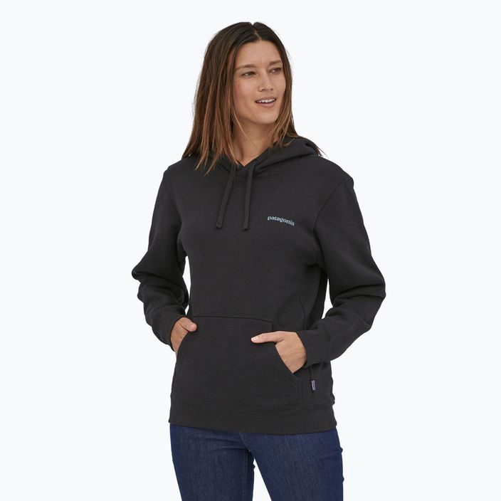 Mikina Patagonia Fitz Roy Icon Uprisal Hoody ink black