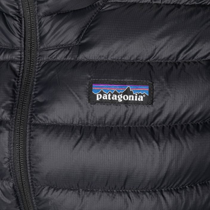Pánsky sveter Patagonia Down bez rukávov čierny 10