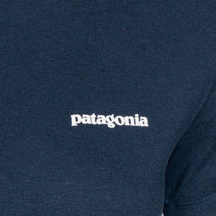Dámske trekingové tričko Patagonia P-6 Logo Responsibili-Tee tidepool blue 5