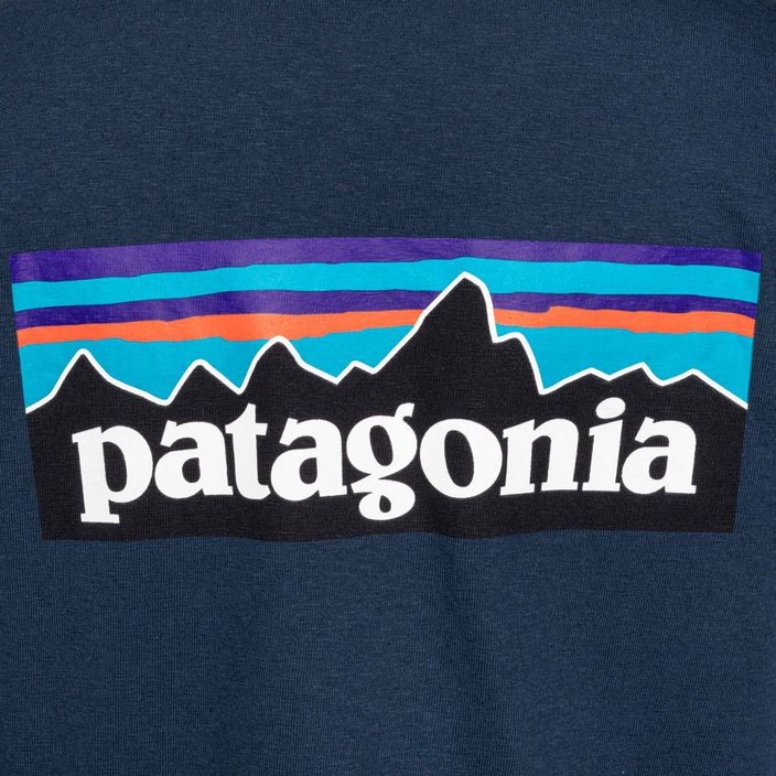 Dámske trekingové tričko Patagonia P-6 Logo Responsibili-Tee tidepool blue 6