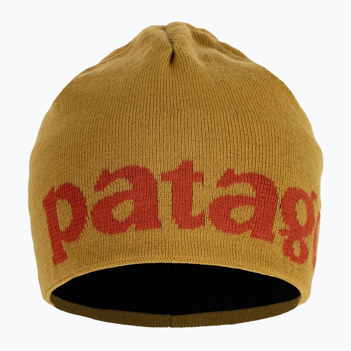 Patagonia Beanie logo belwe / cosmic gold trekingová čiapka 2