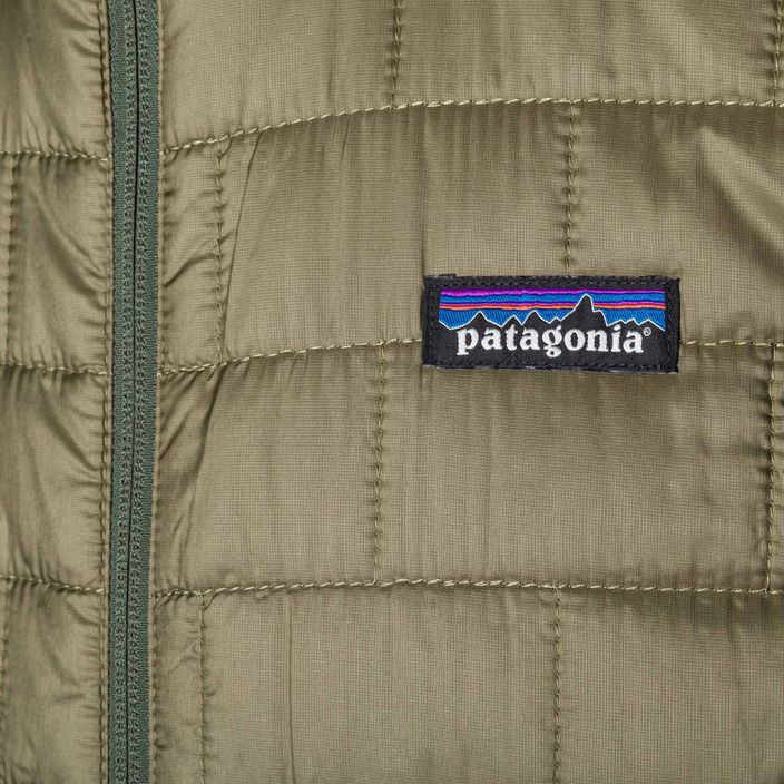 Pánska zateplená bunda Patagonia Nano Puff Hoody sage khaki 3