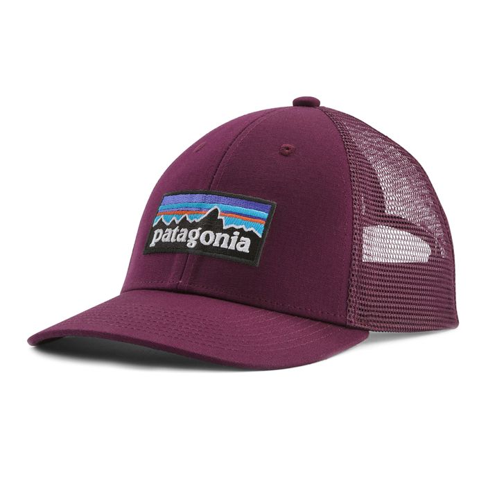 Patagonia P-6 Logo LoPro Trucker night plum baseballová čiapka 2