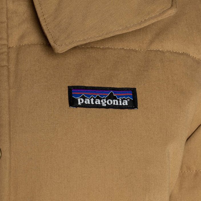 Dámska páperová bunda Patagonia Cotton Down Parka nest brown 10