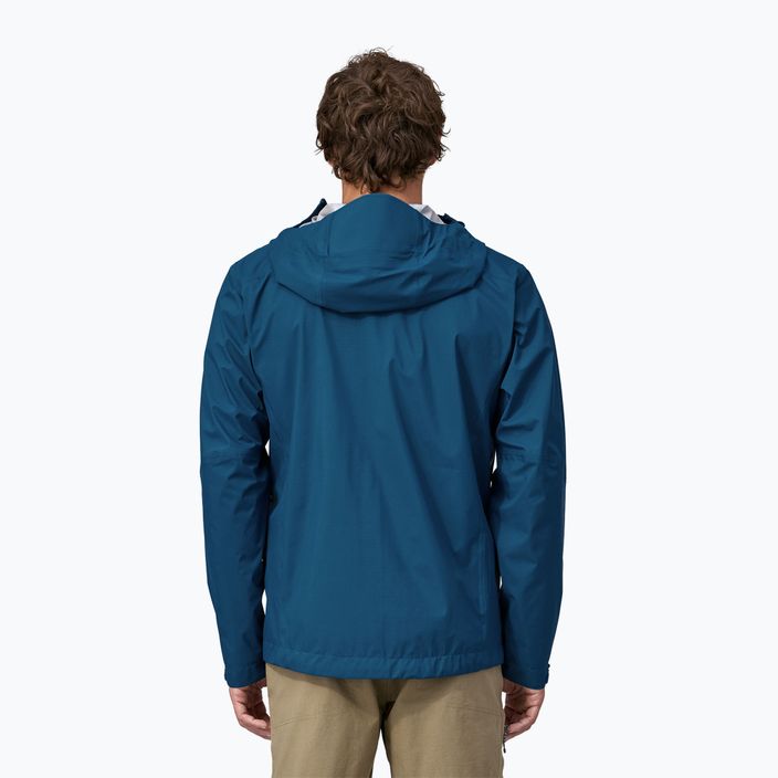 Pánska bunda do dažďa Patagonia Granite Crest Rain jacket lagom blue 2