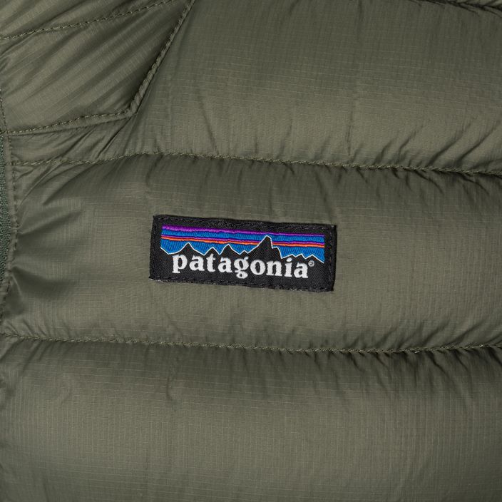Pánsky sveter Patagonia Down bez rukávov basin green 5