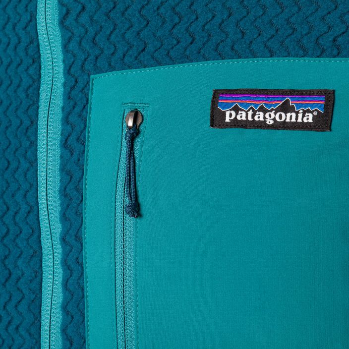 Pánska fleecová mikina Patagonia R1 Air Full-Zip lagom blue 9